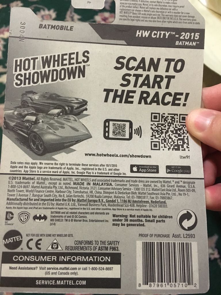 Batmobile   toy car collectible - Main Image 2