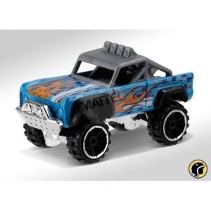 Custom Ford Bronco - HW Daredevils toy car collectible - Main Image 2
