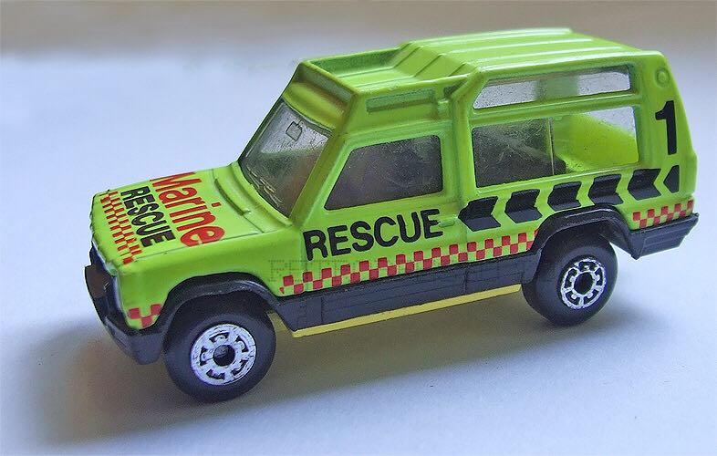 Talbot Matra Rancho Marine Rescue - Matchbox toy car collectible - Main Image 1