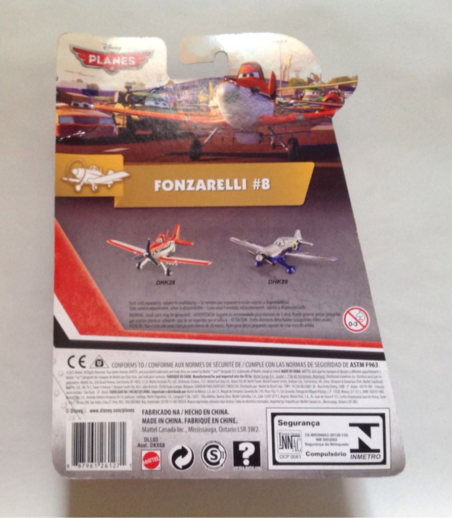 Fonzarelli #8 - Planes - Nebraska Trials toy car collectible - Main Image 2