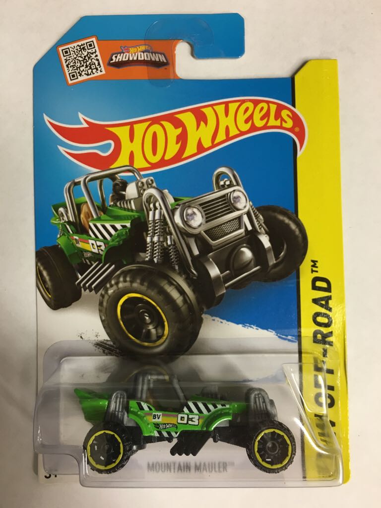 Mountain Mauler - HW Snow Stormers toy car collectible - Main Image 1