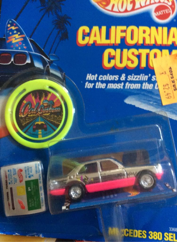 Mercedes 380 SEL - California Custom toy car collectible - Main Image 1