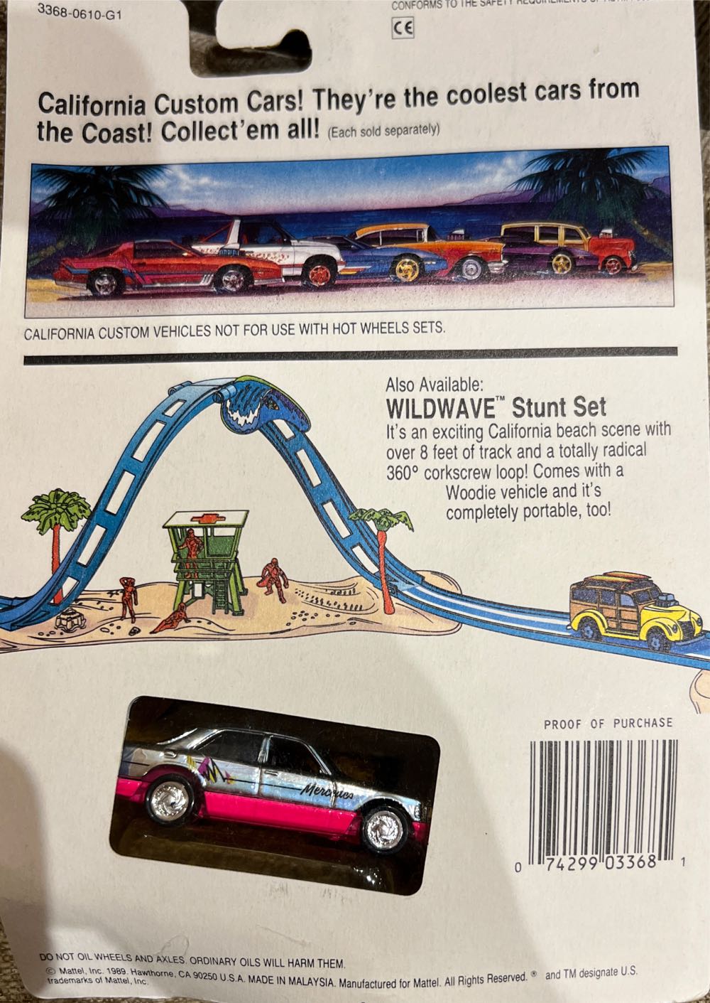 Mercedes 380 SEL - California Custom toy car collectible - Main Image 2
