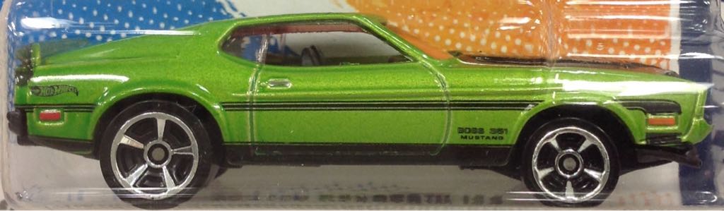 ’71 Mustang Boss 351 - Green - Street Beasts toy car collectible - Main Image 2