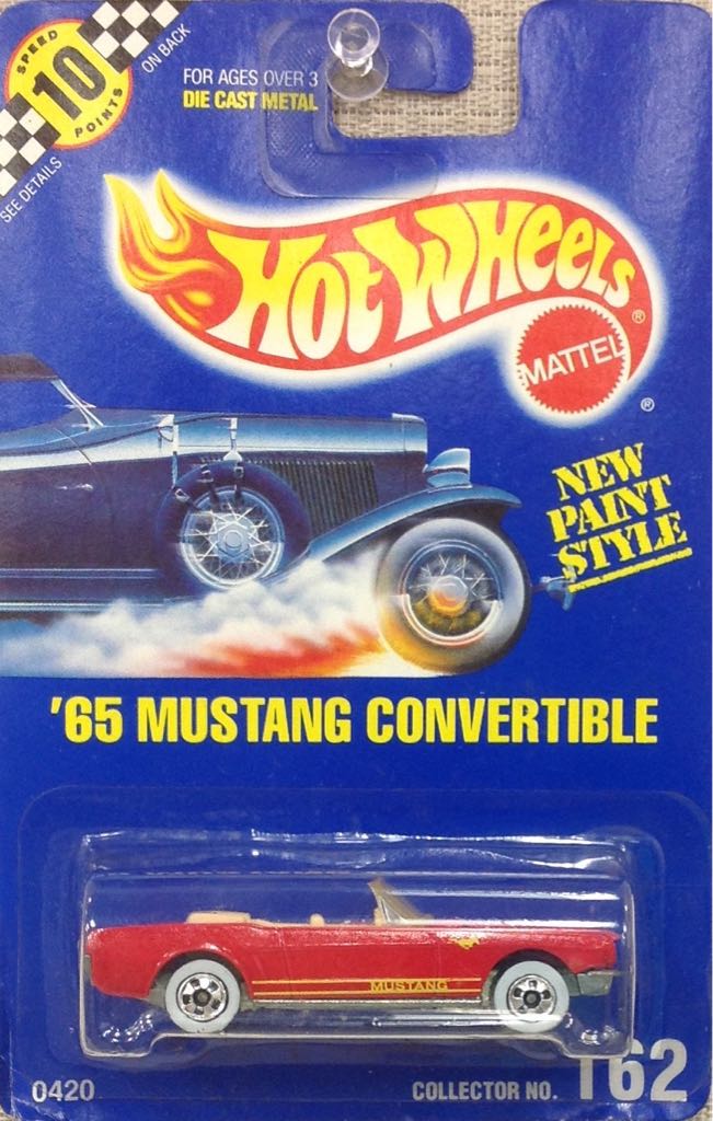 65 Mustang Convertible - Mainline toy car collectible - Main Image 1