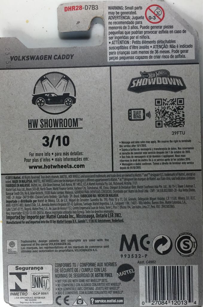Volkswagen Caddy - Volkswagen Caddy toy car collectible - Main Image 2