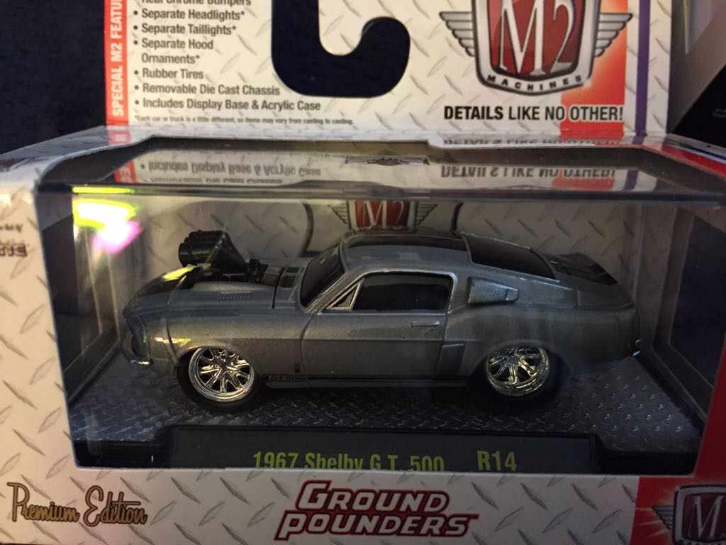 1967 Shelby G.T. 500 - M2 Ground Pounders toy car collectible - Main Image 1