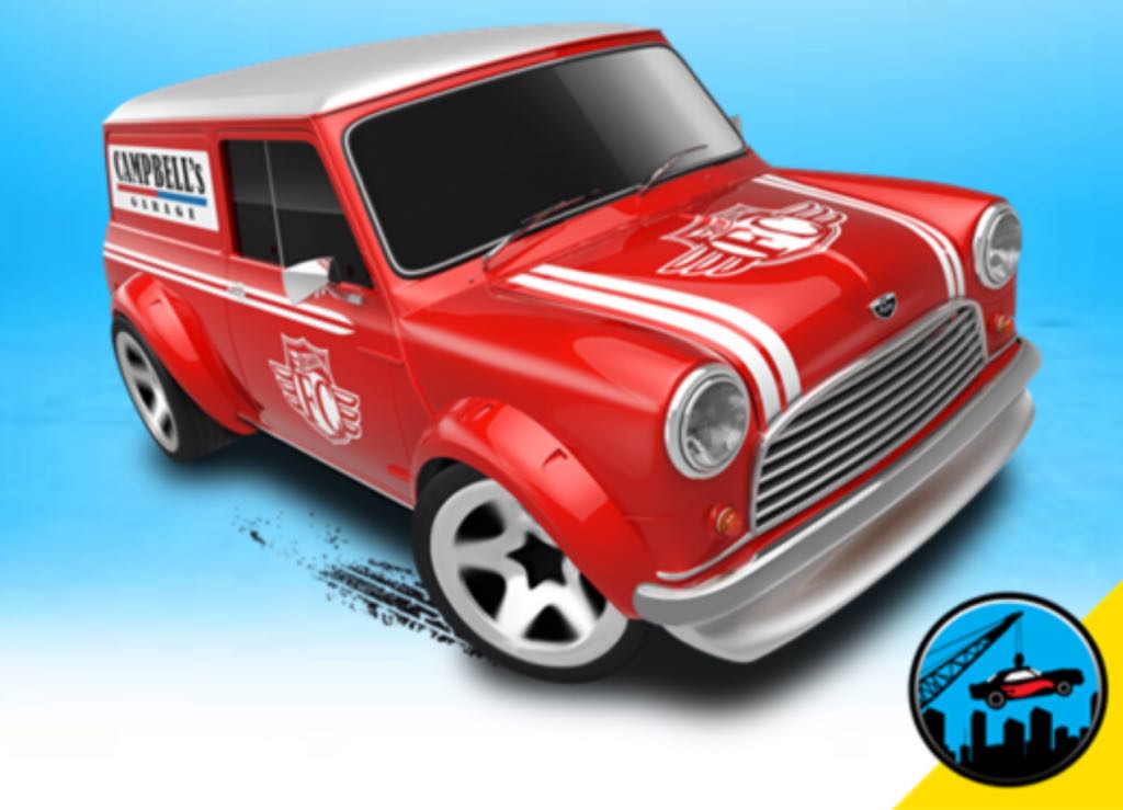 Austin Mini Van (1967) - 2025 HW Art Cars toy car collectible - Main Image 2