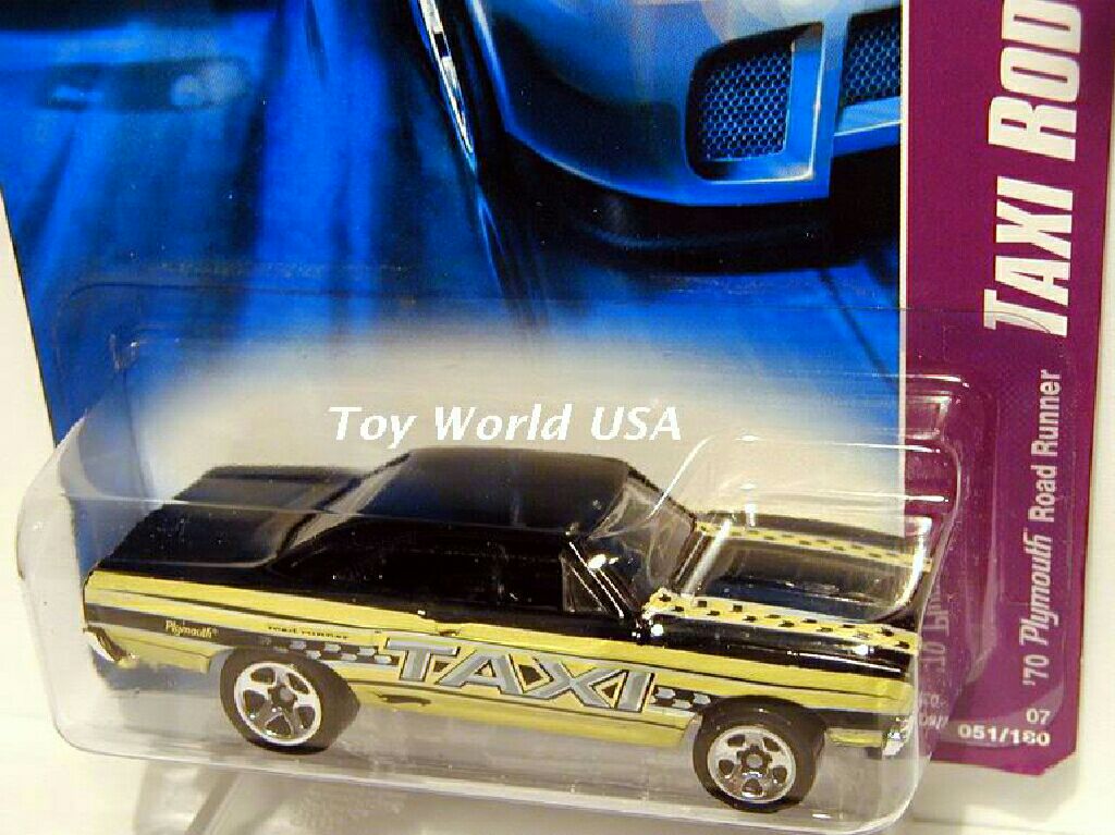 ’79 Roadrunner - Tubro Taxi toy car collectible - Main Image 2