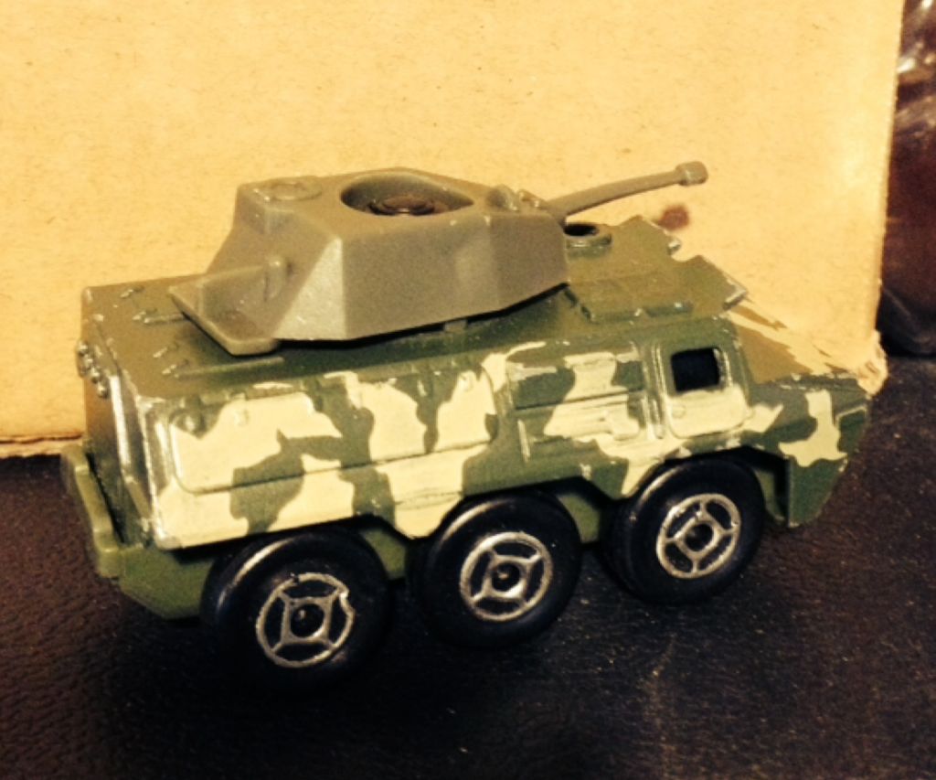 Majorette Tank  toy car collectible - Main Image 2