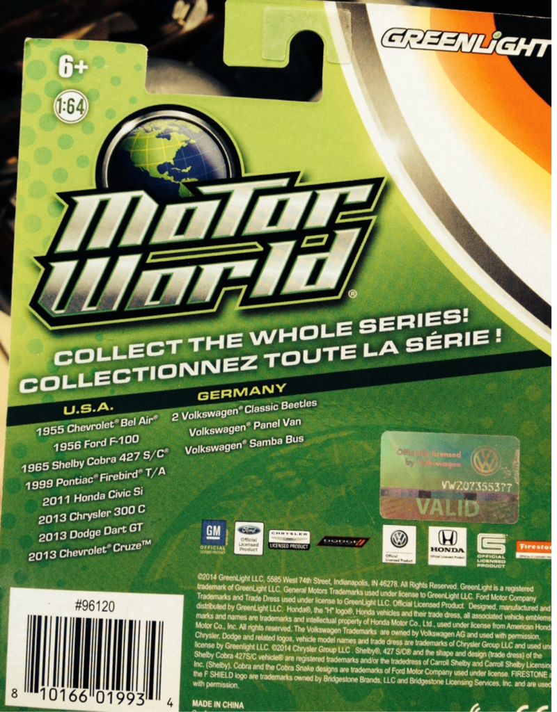 GL Volkswagen Samba Bus - 2015 Motor World Series 13 toy car collectible - Main Image 2