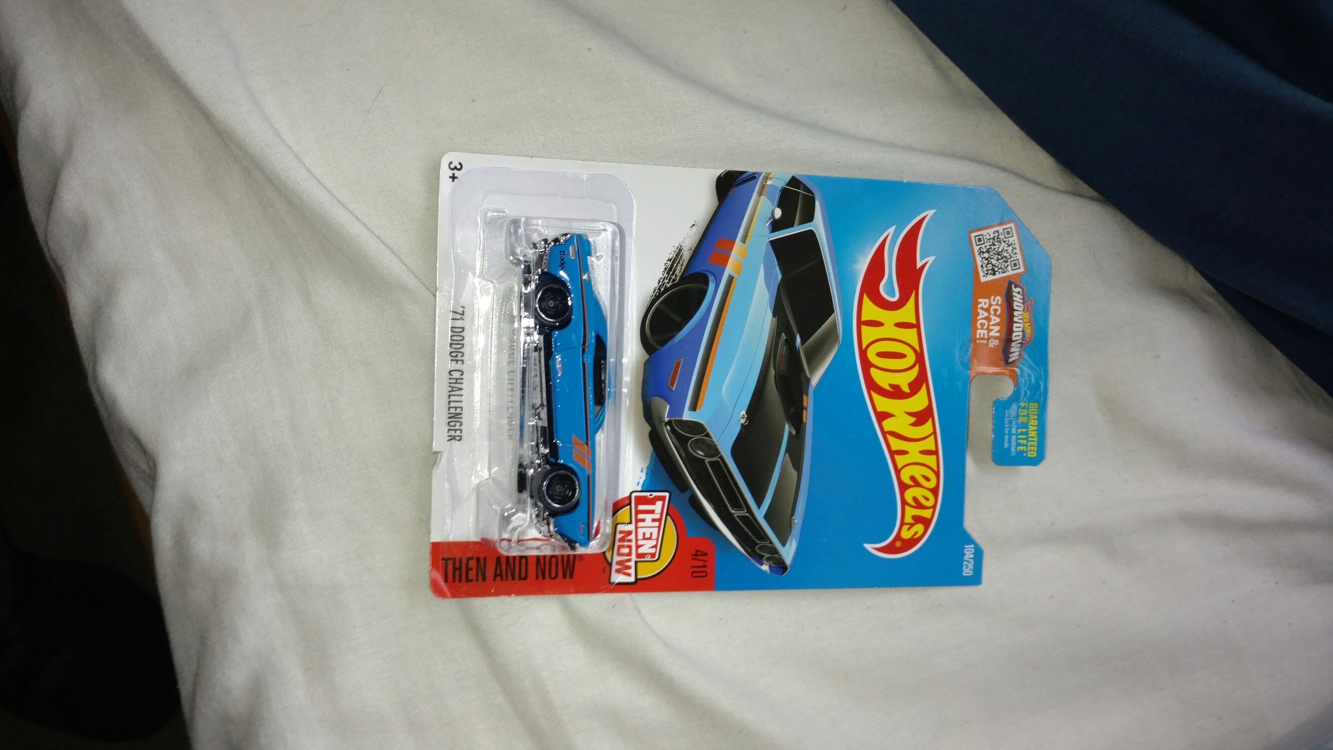 1971 dodge challenger - THEN AND NOW toy car collectible - Main Image 1