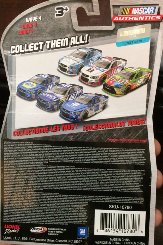 Tony Stewart #14 - NASCAR Sprint Cup Series toy car collectible - Main Image 2