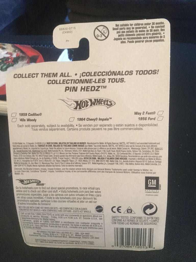 1964 Chevrolet Impala - Pin Hedz toy car collectible - Main Image 2