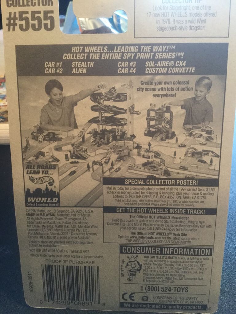 Sol-aire Cx4 - 1997 Spy Print Series toy car collectible - Main Image 2