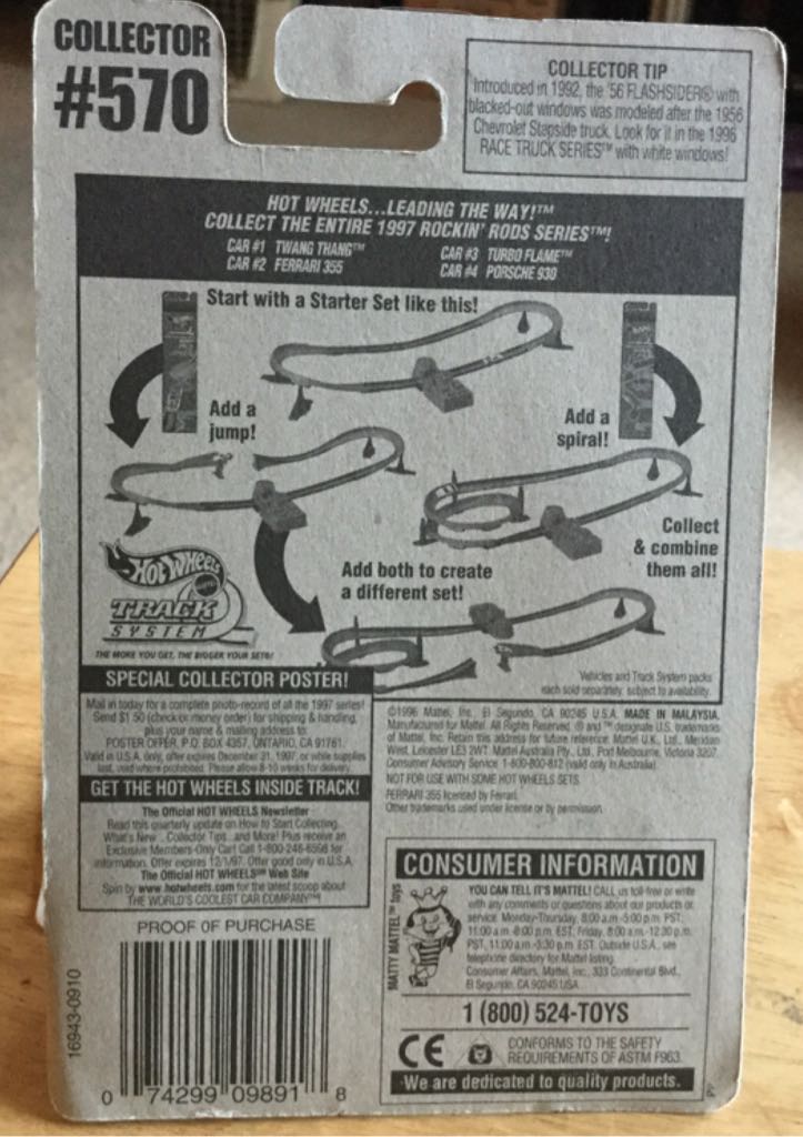 Rockin’ Rods Series - 1997 Rockin’ Rods Series toy car collectible - Main Image 2