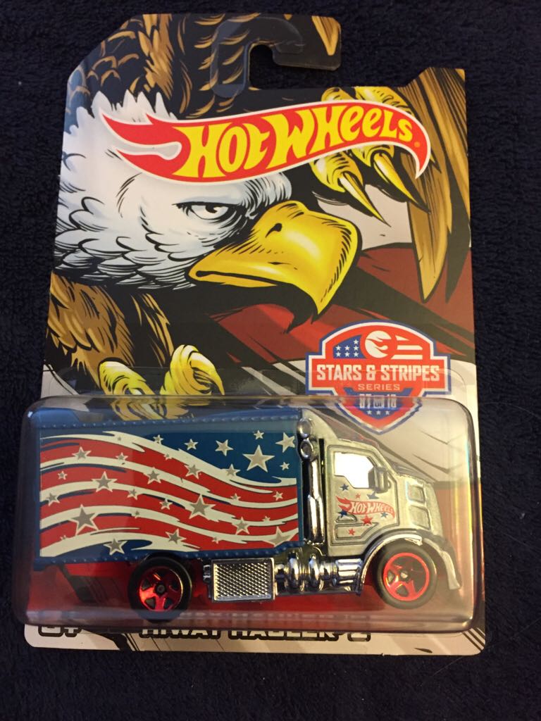 Hiway Hauler 2 - Stars & Stripes toy car collectible - Main Image 1