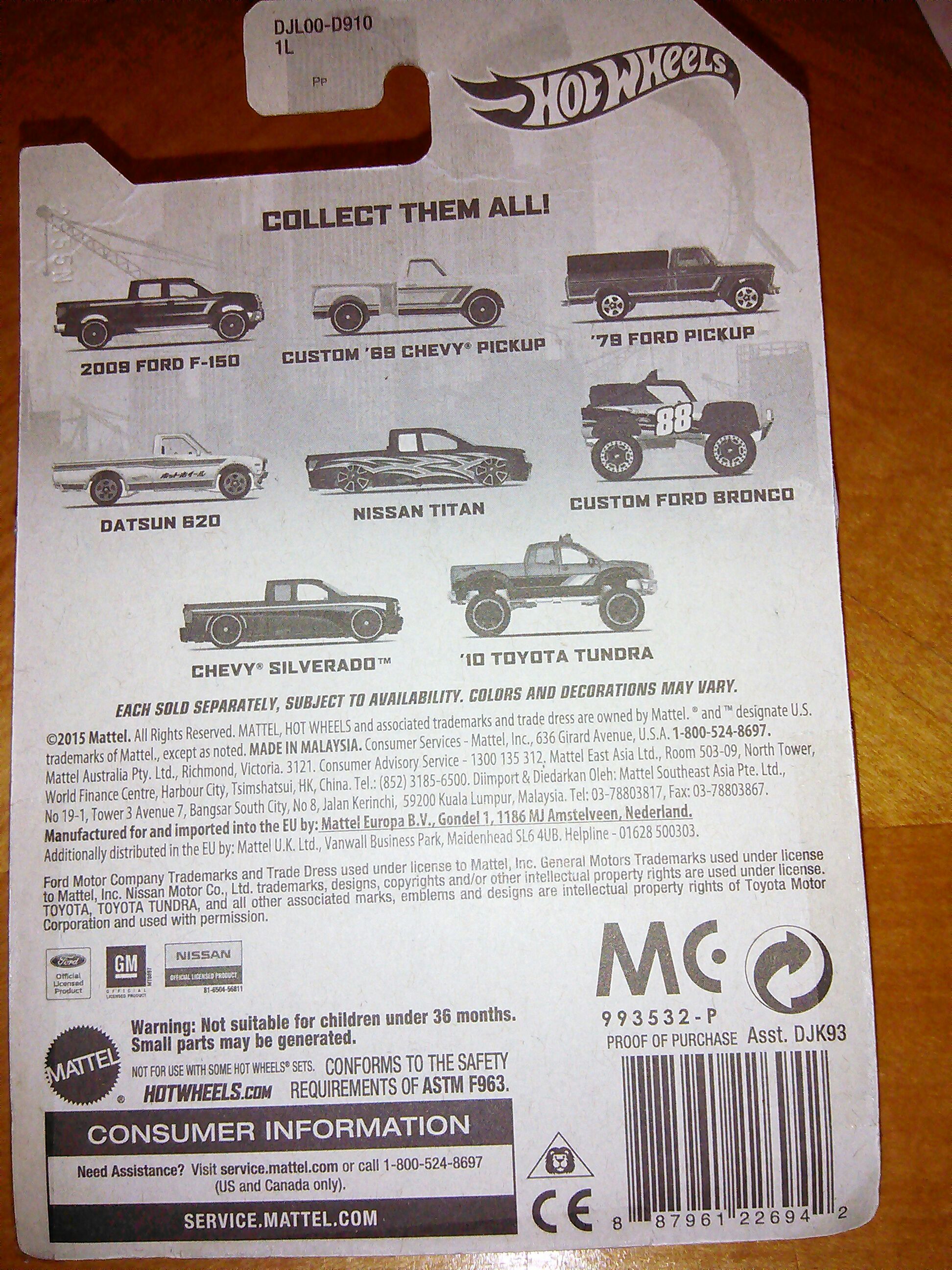 CHEVY SILVERADO  toy car collectible - Main Image 2