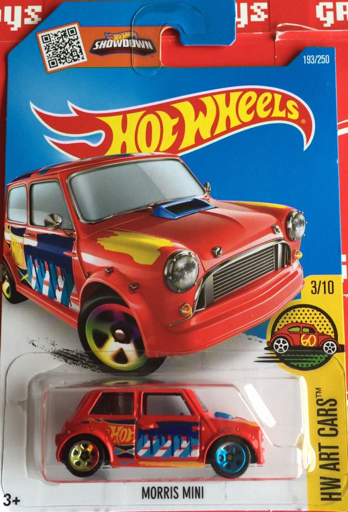 Mini Cooper - 2016 - HW Art Cars toy car collectible - Main Image 2