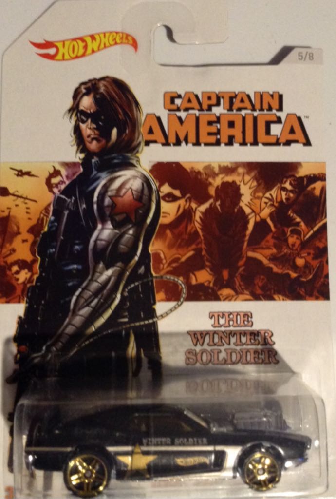Rivited - HW Captain America toy car collectible - Main Image 1