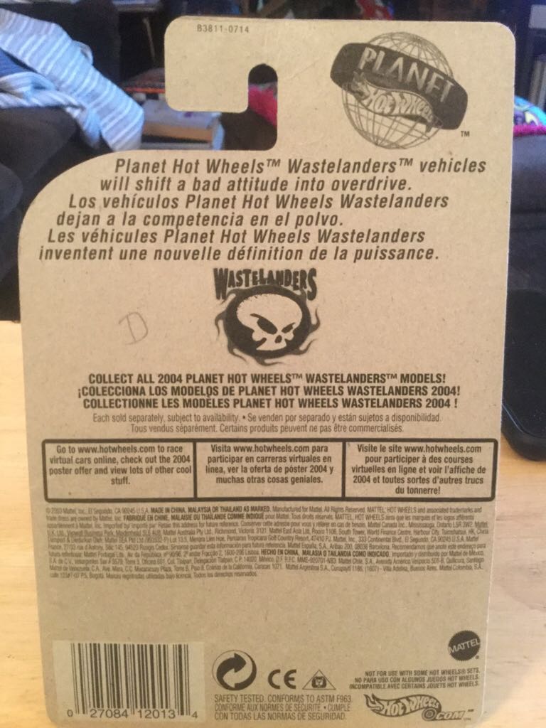Wastelanders Slideout - Planet Hot Wheels toy car collectible - Main Image 2