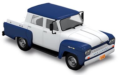 Alvorada 1962 - Chevrolet Collection toy car collectible - Main Image 2