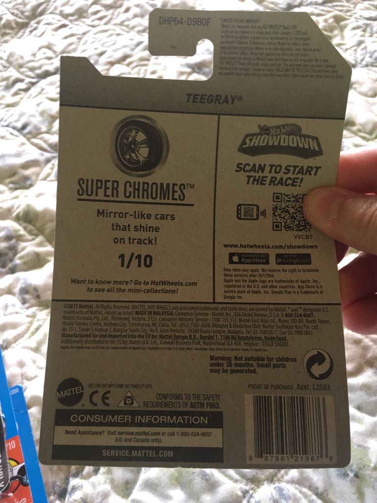 Teegray - Super Chromes toy car collectible - Main Image 2