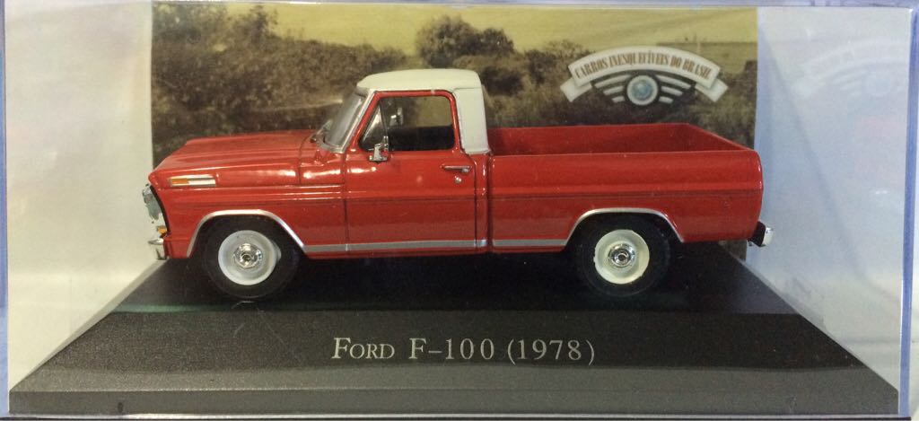 Ford F-100 1978 - Carros Inesqueciveis Do Brasil toy car collectible - Main Image 2