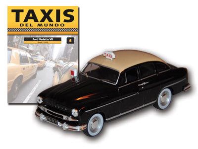 Ford Vedette V8 (Paris, 1955) - Táxis Do Mundo toy car collectible - Main Image 2