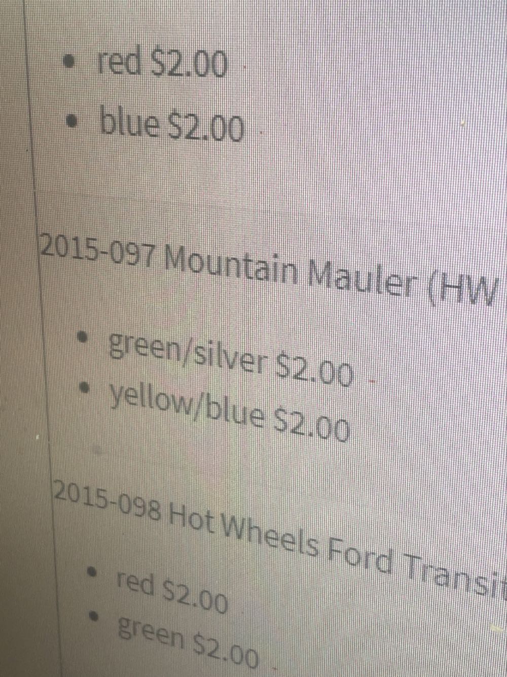 Mountain Mauler - HW Off-Road/Test Facility toy car collectible - Main Image 3