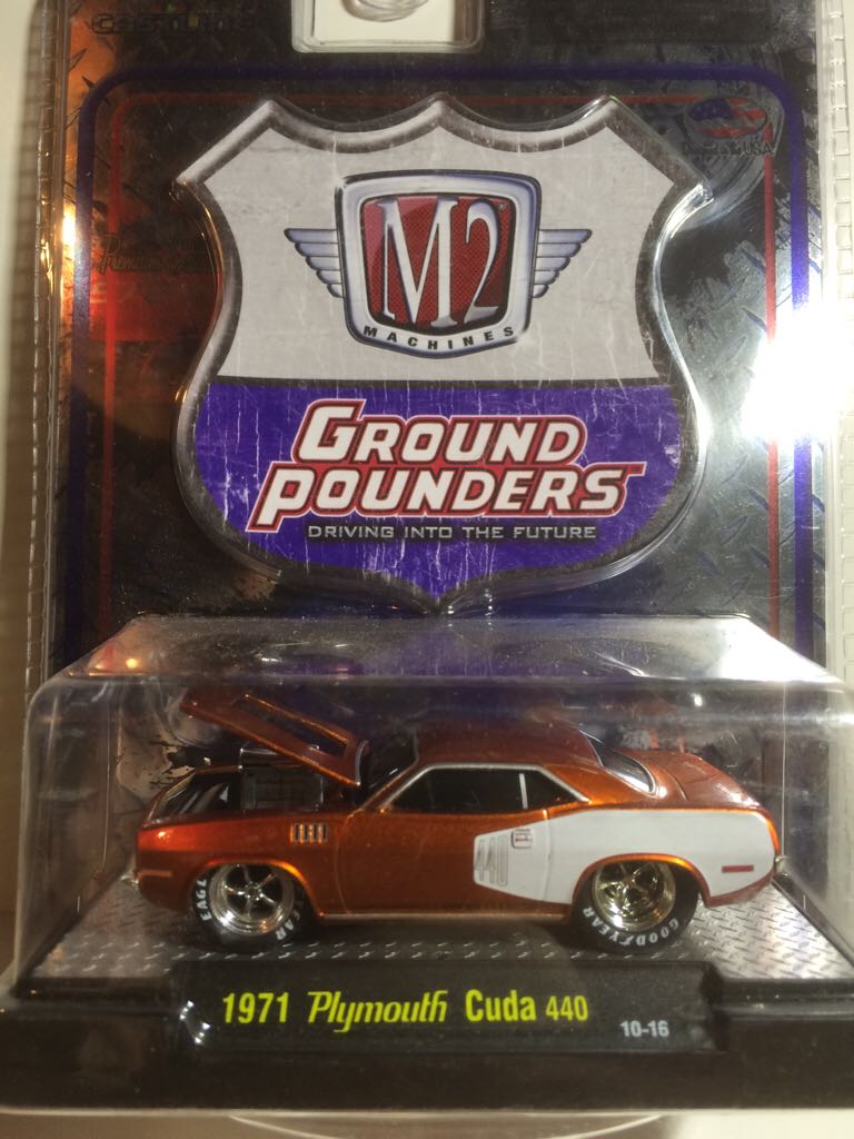 M2 Machines - Ground Pounders toy car collectible - Main Image 1