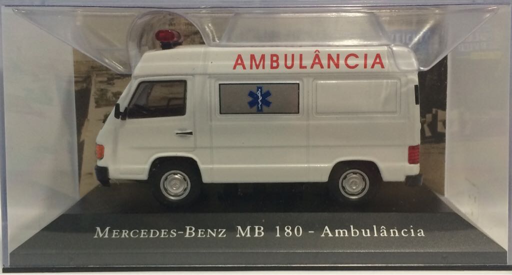 Mercedes-Benz MB 180 - Ambulância - Veiculos De Serviço toy car collectible - Main Image 2