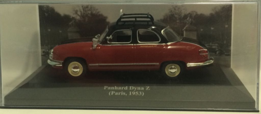 Panhard Dyna Z (Paris, 1953) - Taxi Du Monde toy car collectible - Main Image 2