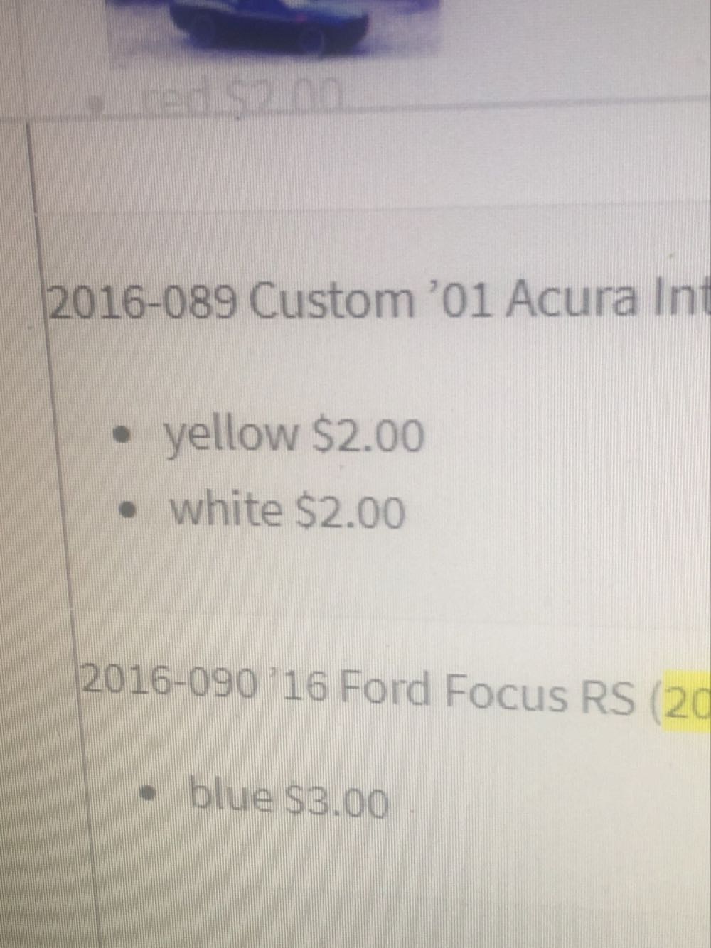 Acura Integra GSR ‘01 - 19 Hw Speed Graphics toy car collectible - Main Image 3