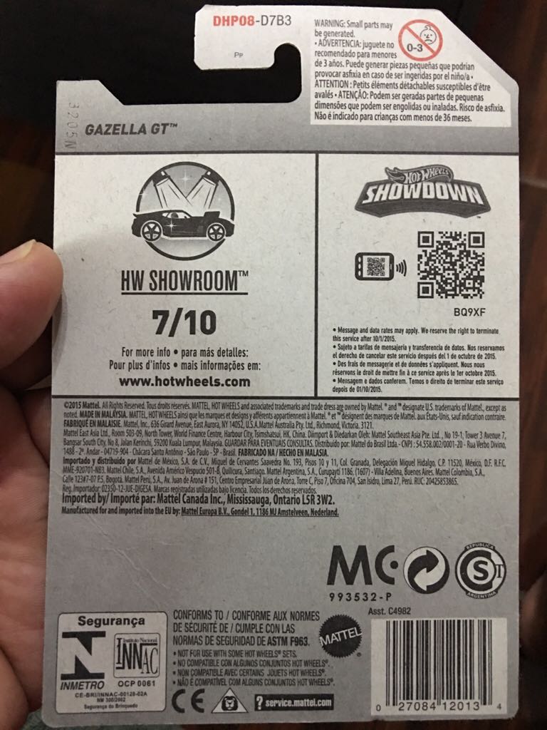 Gazella GT - HW Showroom toy car collectible - Main Image 2