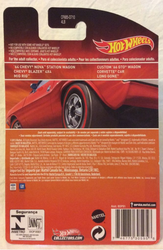Chevy Blazer 4x4 - Heritage Series toy car collectible - Main Image 2