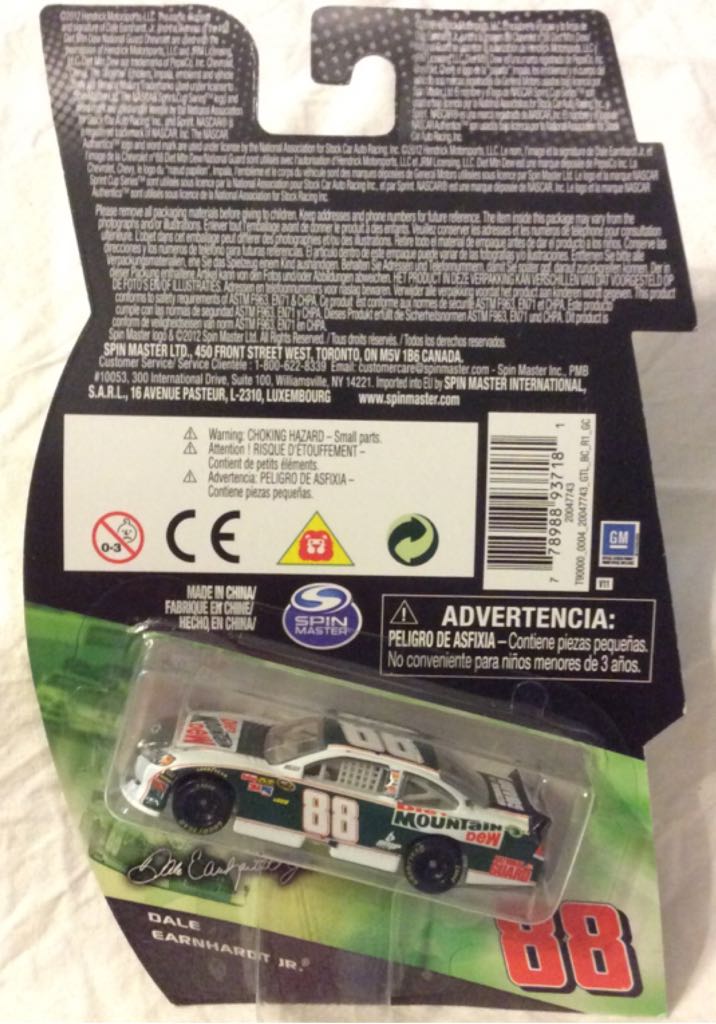 Dale Earnhardt Jr - Nascar Authentics toy car collectible - Main Image 2