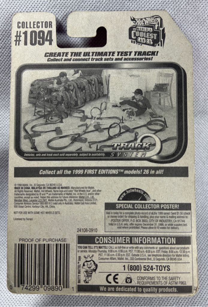 Ferrari F355 Berlinetta - Mainline toy car collectible - Main Image 2