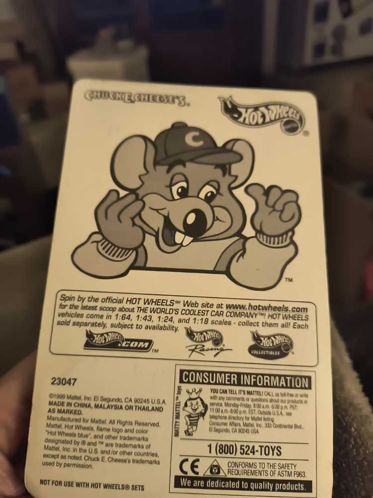 Funny Car - Chuck E Cheese’s toy car collectible - Main Image 2