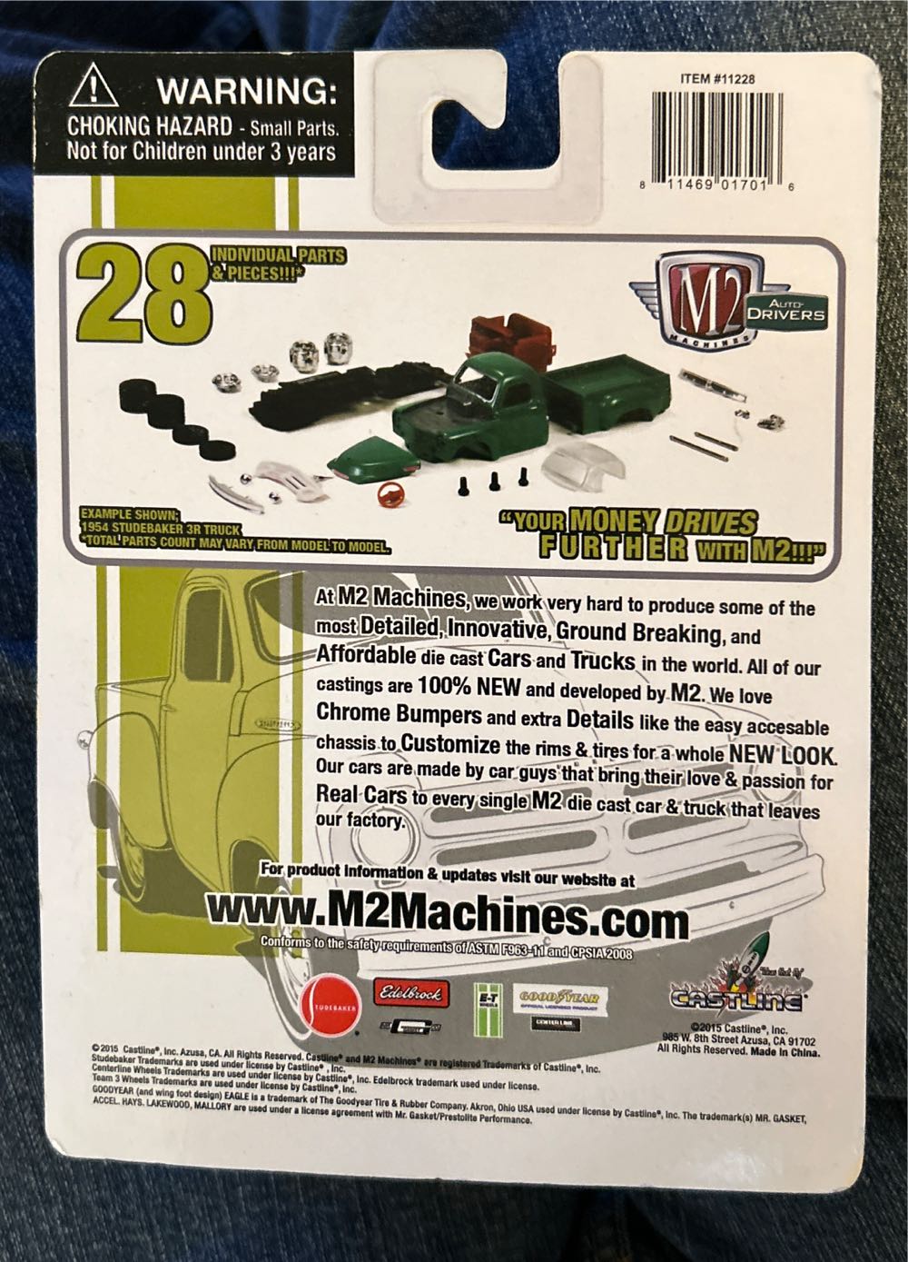 1954 Studebaker 3R Truck - Auto Drivers toy car collectible - Main Image 2