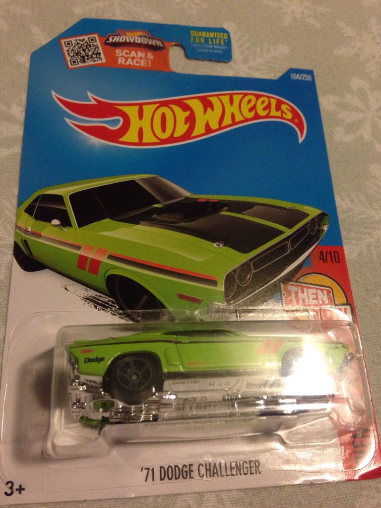 ’71 Dodge Challenger - ’15 Then & Now toy car collectible - Main Image 2