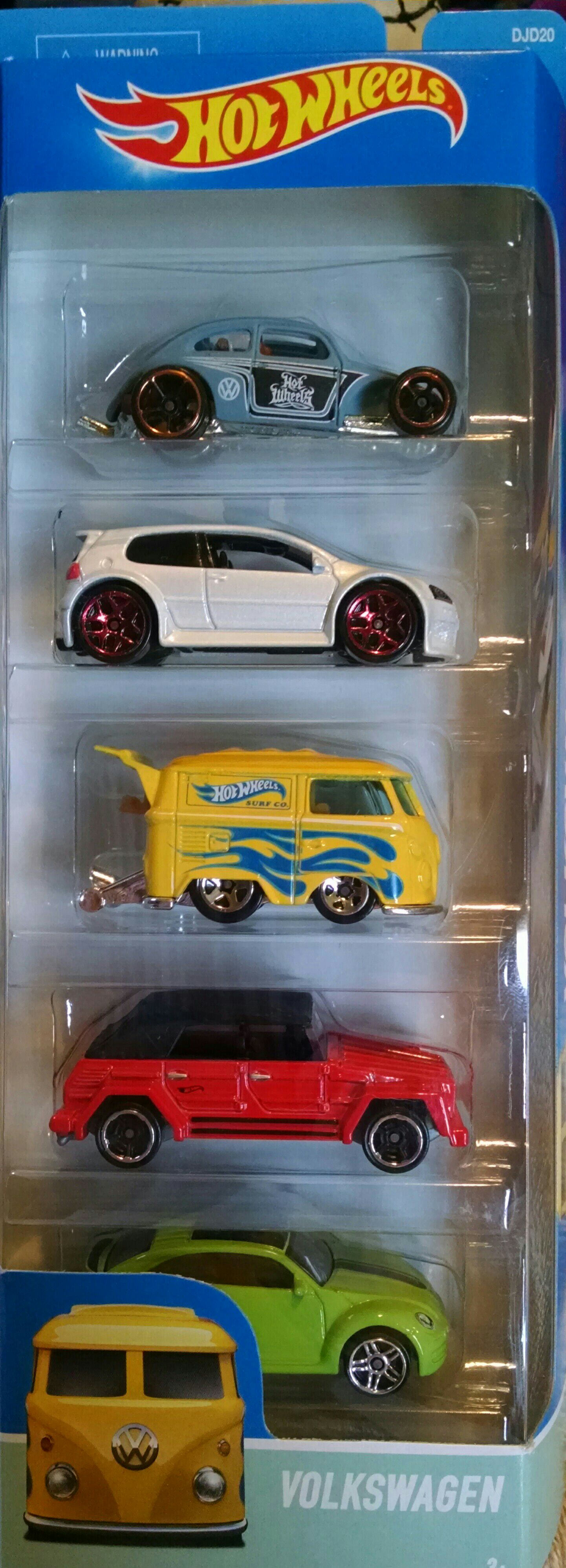 Volkswagen Custom Beetle - Volkswagen 5 Pack toy car collectible - Main Image 1