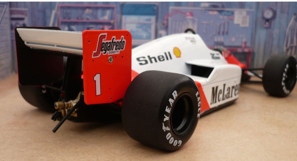 Mclaren MP 4-2C TAG Prost #1  toy car collectible - Main Image 2