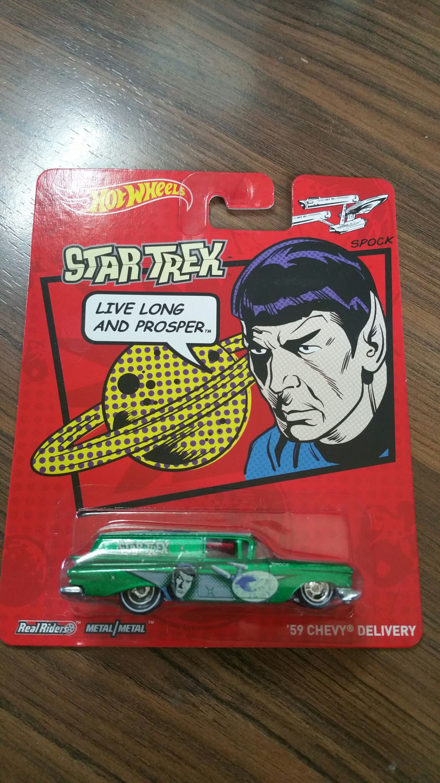 spock star trek  toy car collectible - Main Image 1