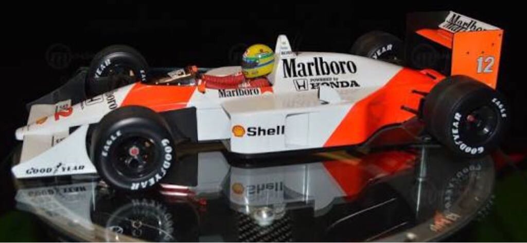 Mclaren MP4-4 Senna 1:12  toy car collectible - Main Image 2