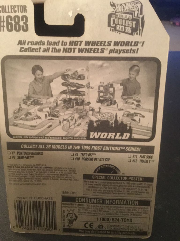 Tee’d Off - 1999 First Editions toy car collectible - Main Image 2