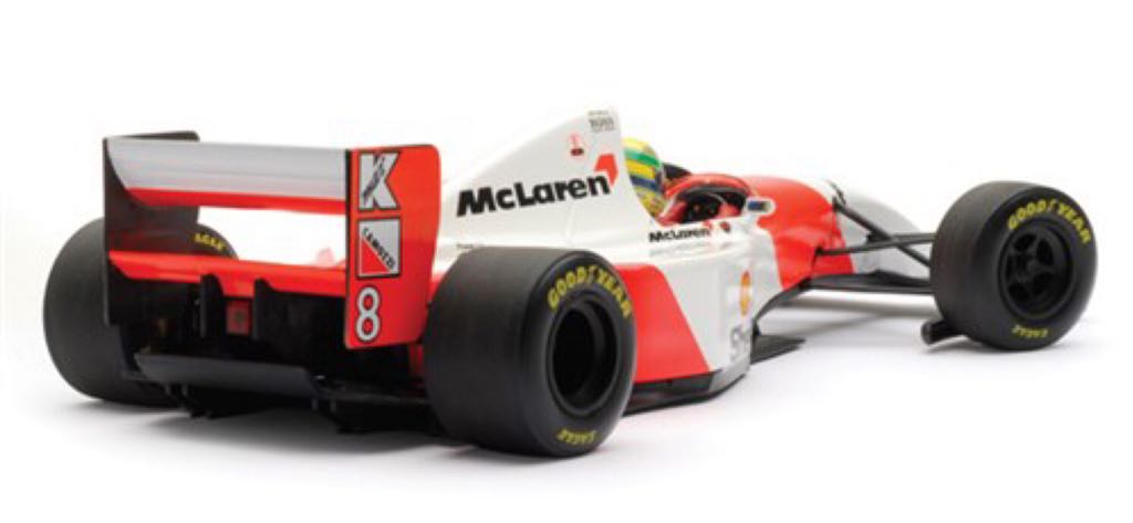 Mclaren MP4-8 Senna Brazil - F1 toy car collectible - Main Image 2