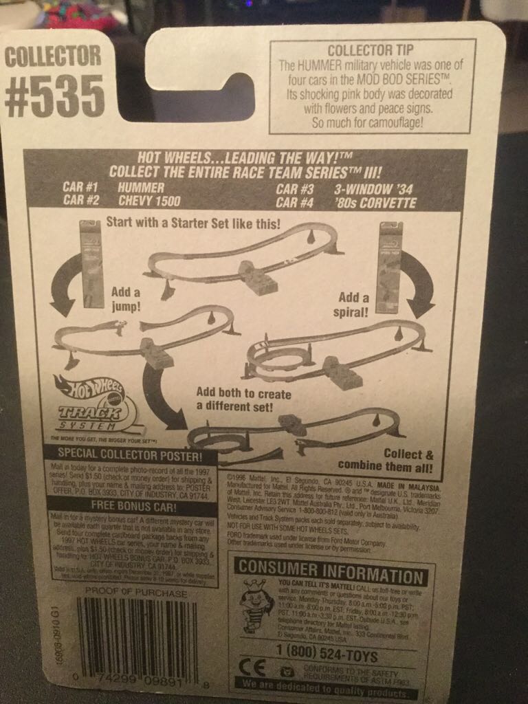 3-WINDOW ’34 - 1997 Race Team Series III toy car collectible - Main Image 2