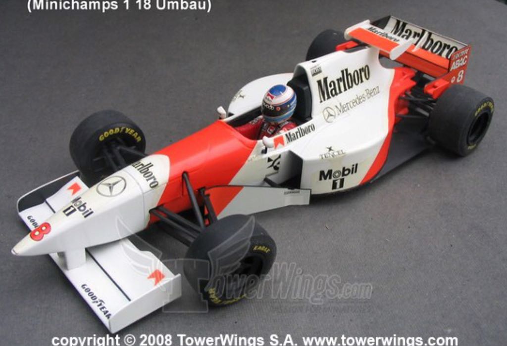 Mclaren MP 4-10 Mercedes Benz - F1 toy car collectible - Main Image 2