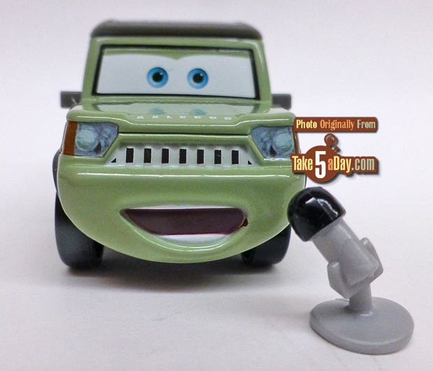 Miles Axelrod With Microphone  toy car collectible - Main Image 1
